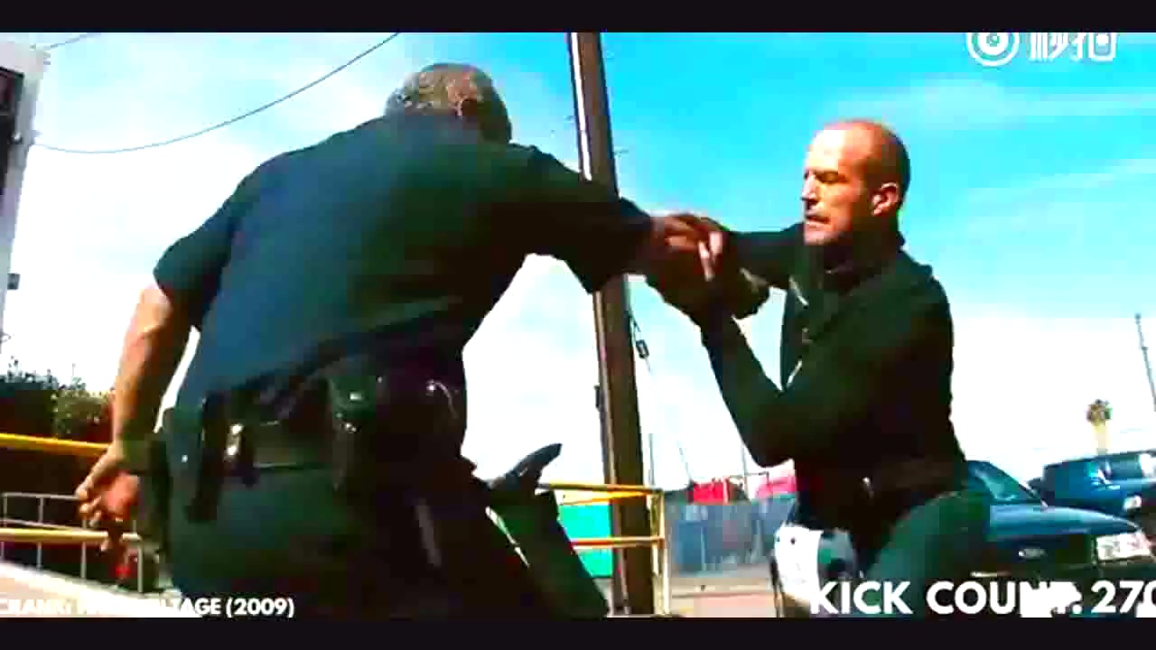 杰森·斯坦森电影动作戏合集,不愧是第一硬汉,看的简直太爽!